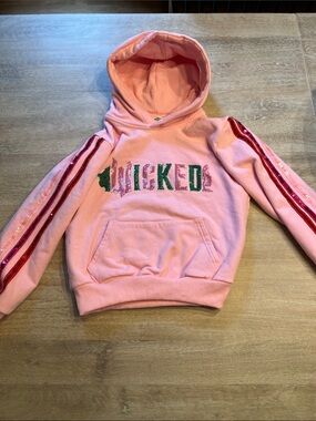Lola and the boys girls size 10 wicked sequin sweatshirt VGUC